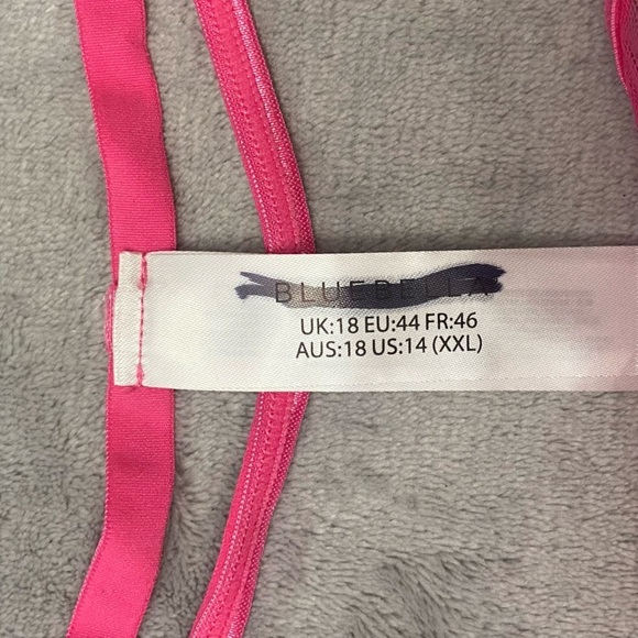 New! Bluebella Amina floral thong panty pink 10494 - Picture 8 of 9